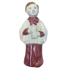 Vintage 1950’s Christmas choir boy wearing robe